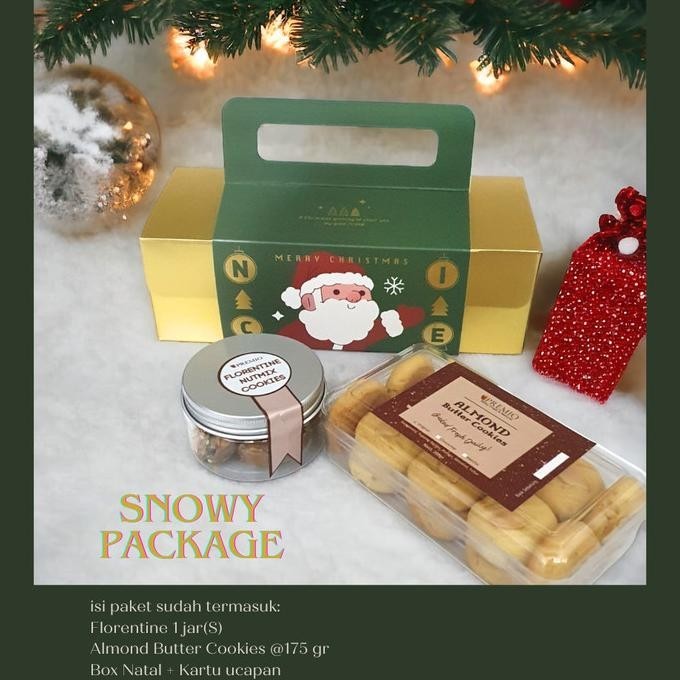 

PARCEL/ HAMPERS NATALAN PAKET SUSU DAN SNACK SEHAT ALMOND EDAMAME