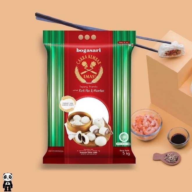 

Cakra Kembar Emas Pao Dan Mantao 5Kg Tepung Terigu Untuk Bakpao