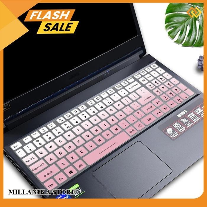 SILICONE COVER KEYBOARD LAPTOP PROTECTOR ACER AN515 PROMO TERBARU 
