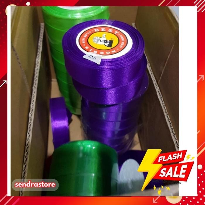 

PITA SATIN 1 CM , 1.7 CM , 2,5 CM PITA SATIN POLOS PITA SOUVENIR TERJAMIN BEST