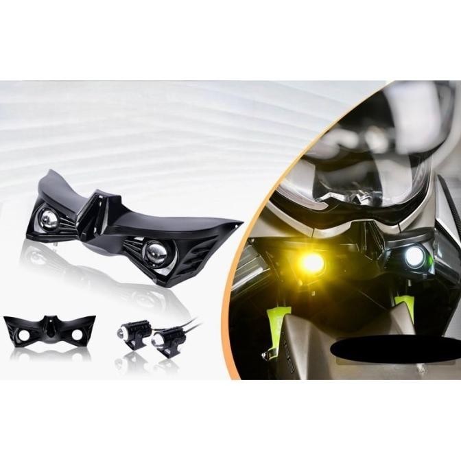 Winglet Carbon Plus Lampu Tembak Yamaha Nmax 155 Old Winglet Nmax Lama