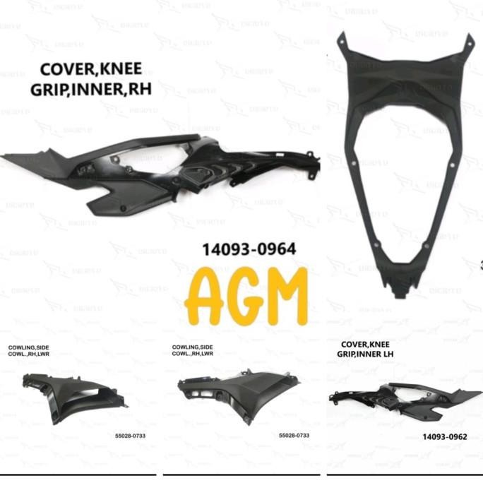 Inner Body Kasar Zx25R  Set Original Kawasaki