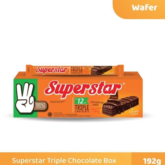 

Wafer Coklat Superstar Triple Chocolate Box Limited Edition