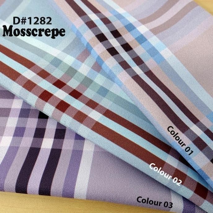 

Kain Printing Mosscrepe- Kain Print Motif Salur D-1282 (Per 0,5 Meter) Limited Edition