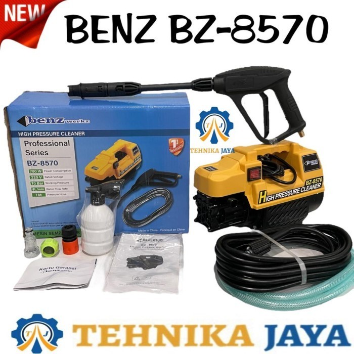 Jet Cleaner Benz 8570 Mesin Cuci Steam Motor Mobil Ac Bz-8570 Termurah