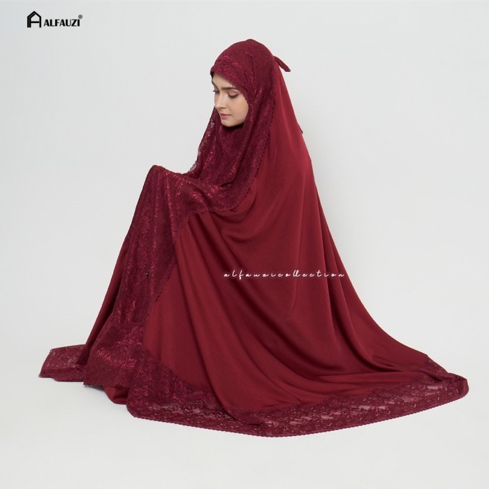 Mukena Af Collection / Mukena Renda Mewah Kado Seserahan