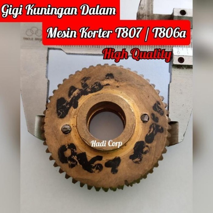 Gigi Kuningan Dalam Mesin Korter/Kolter/Colter T807/T806A Original Dan Terpercaya