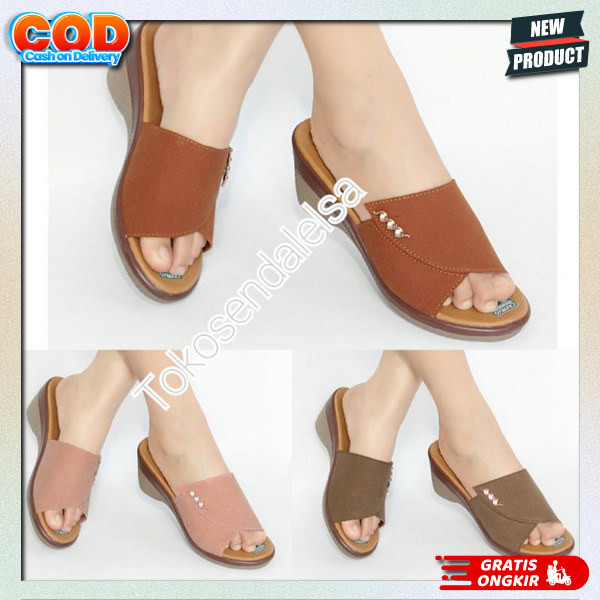 Premium Aendal Casual Sanddal Sandal Sol Empuk Smdal Branded Kekinian Swndal Dwasa Srndal Korea Styl