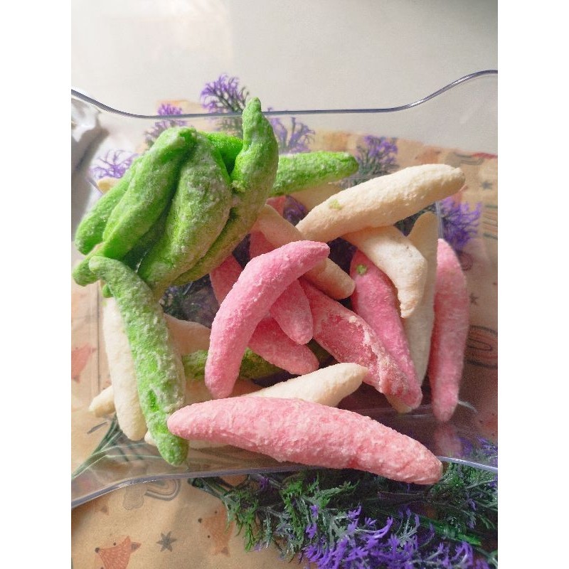 

Makanan Snack Gabus Warna Manis