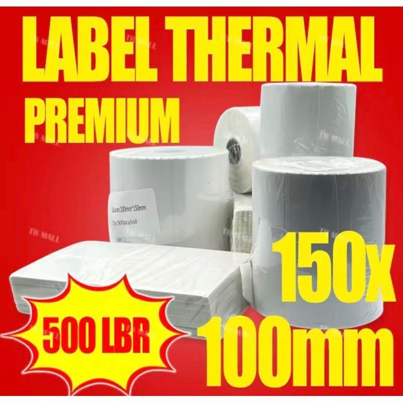 

KERTAS THERMAL BARCODE 109X150 ISI 500