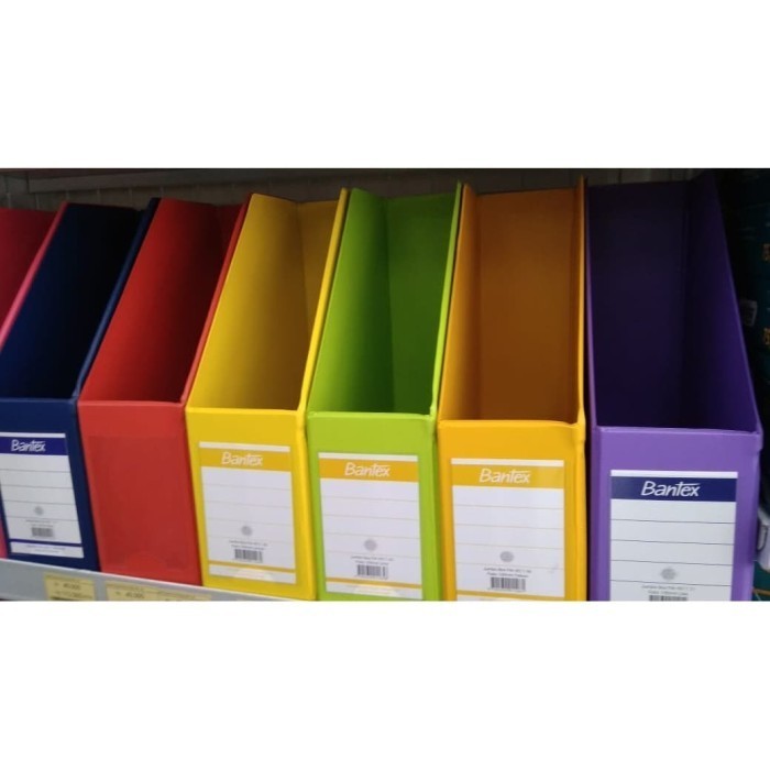 

Bantex Box File Ukuran Jumbo / File F4 All Colour / Magazine File