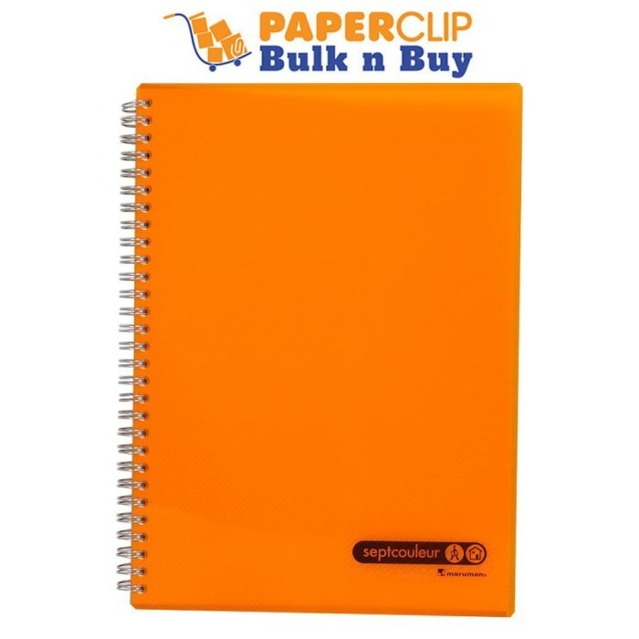 

Notebook B5 Maruman Septcouleur N571/B-09 Spiral Orange