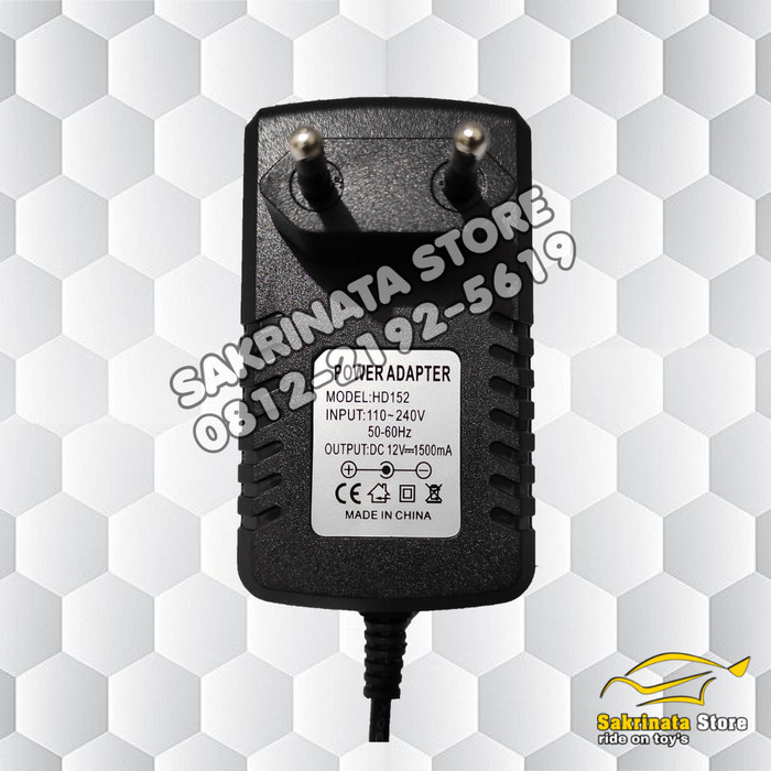 Charger/Adaptor mobil mainan aki