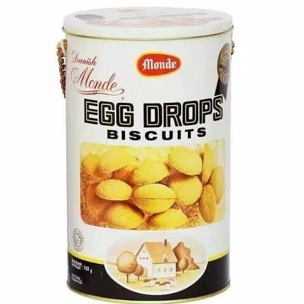 

monde egg drop kaleng | 750gr