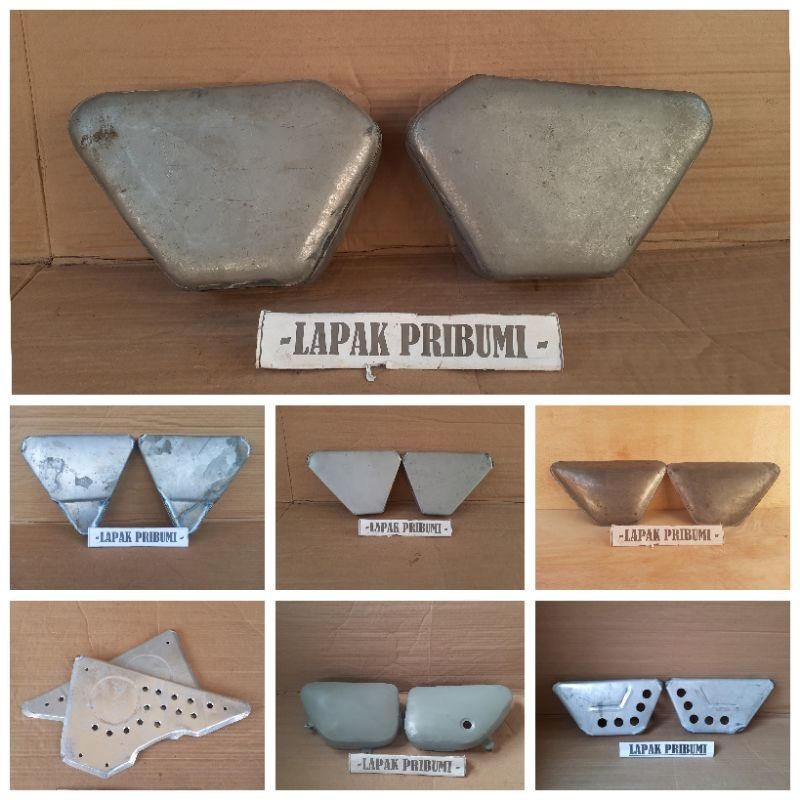 Sepasang Bok tutup aki cover aki japstyle custom GL Tiger scorpio Byson Thunder