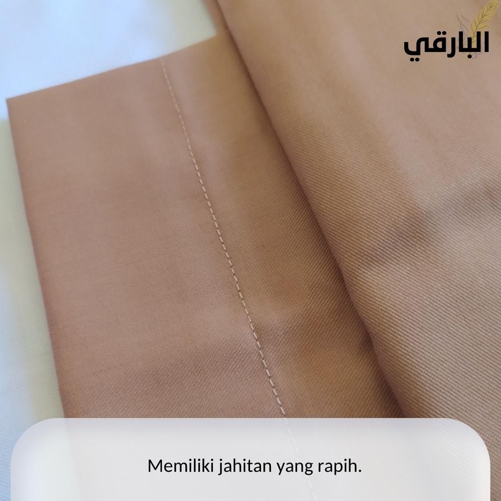 [KOKO TEROMPAH PREMIUM] POLOS AL KAHFI ALKAHFI KOKO HAIBAH SEMI JAZ WARNA PUTIH ABU ARMY AQUAMARINE 