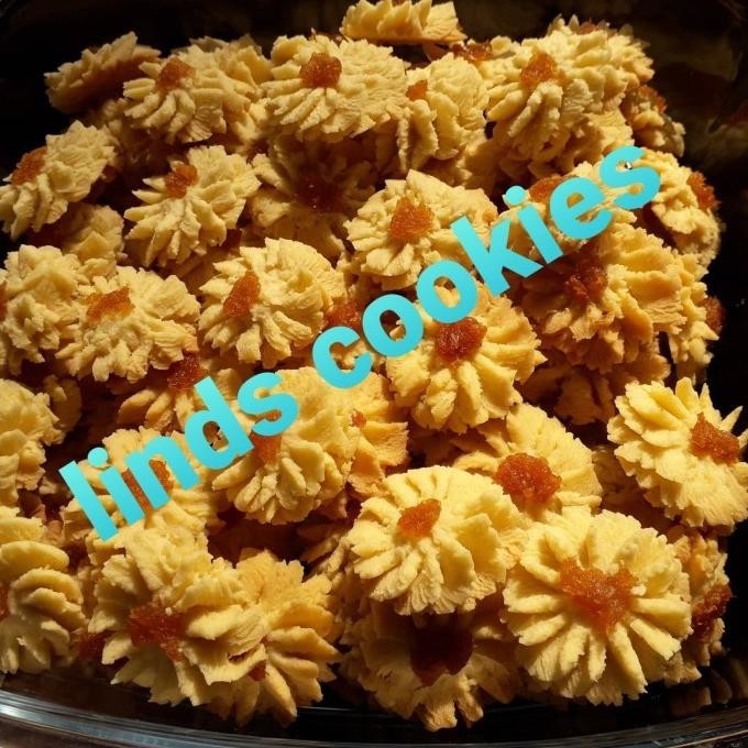 

Kue Kering Kuker Cookies Semprit Vanilla Selai Nanas Berkualitas