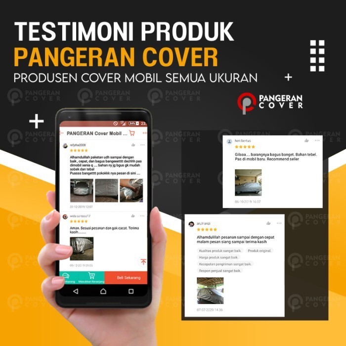 promo Sarung Mobil AGYA Cover Mobil TOYOTA AGYA Anti Air Indoor Awet