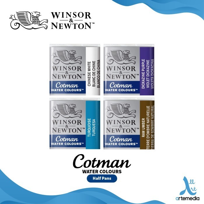 

Winsor Newton Cotman Half Pan Watercolour Cat Air Refill Part 02