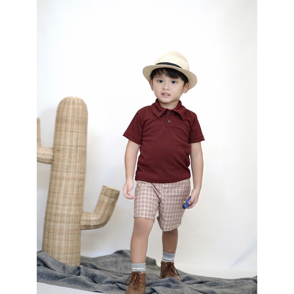 Tartan Set Series Boy - Baju Anak Laki-Laki | Celana Laki-laki | Baju Setelan Anak