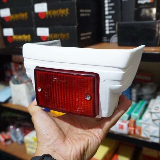 *****] Bemper Belakang Vespa Px Spartan Npx Exclusive Model Bologna White