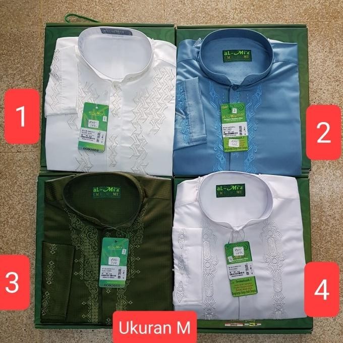 Koko Al Mia Lengan Panjang Original Al-Mia Ukuran M Terbaik