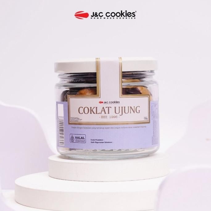 

Kue Kering Coklat Ujung JNC J&C Cookies Jar Kaca