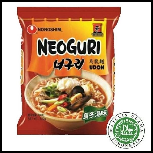 

[Logo Halal] Nongshim Neoguri Udon - Neo Guri Mie Instan Spicy Korea