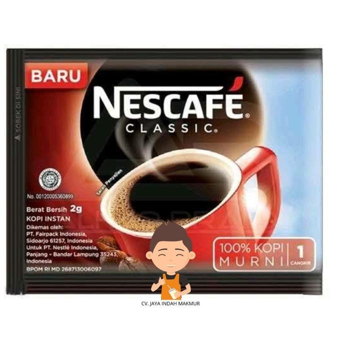 

] Nescafe Kopi / Coffee / Instant Sachet Tanpa Ampas