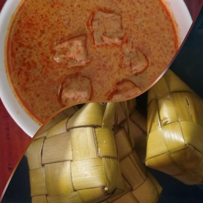 

Ketupat Matang + sayur Labu Siam SEPAKET