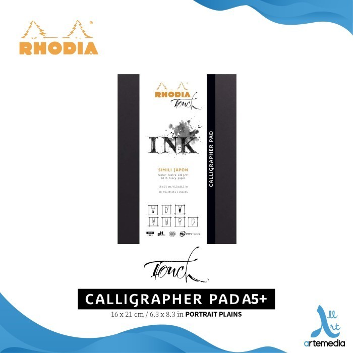 

Buku Sketsa Rhodia Touch A5 Plus Sili Japon Calligrapher Pad