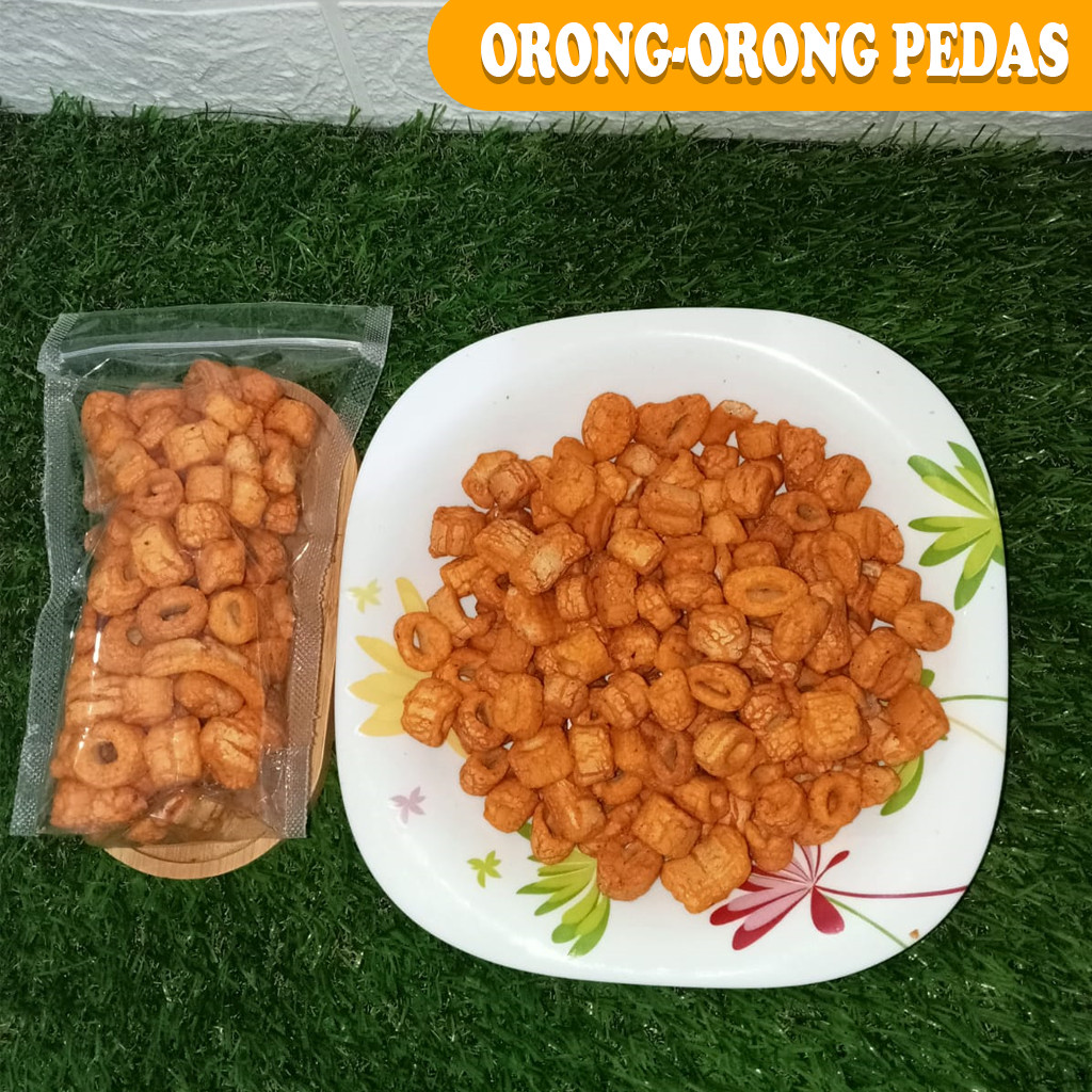 

Orong-Orong Pedas Snack 500 GR - Liza's Cookies