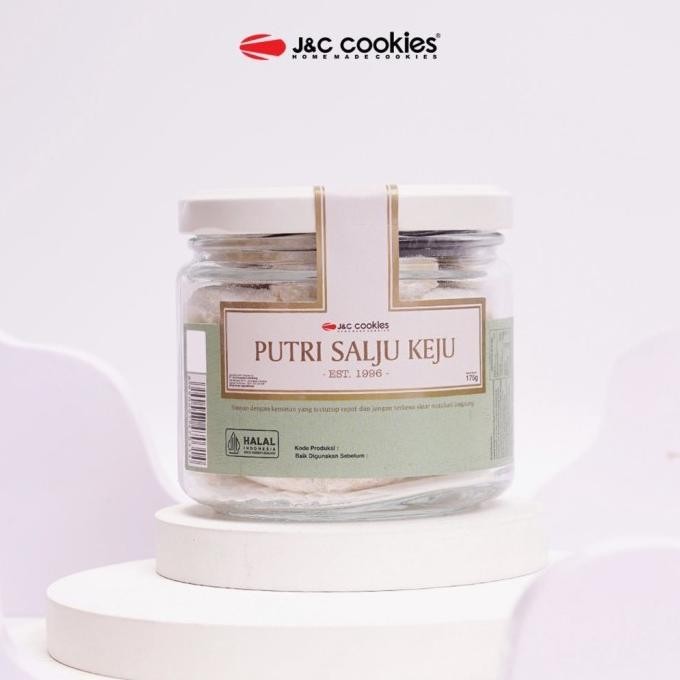 

Kue Kering Putri Salju Keju JNC J&C Cookies Jar Kaca