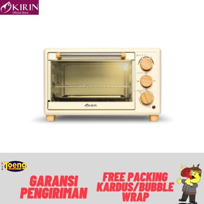 OVEN 19LTR KBO-190 WHITE KIRIN / OVEN LISTRIK LOW WATT KIRIN