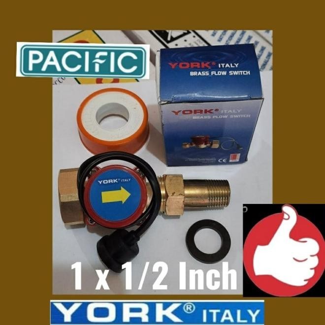 Otomatis York Pompa Booster Water Flow Switch 1 X 1/2 Inch Dea Wasser