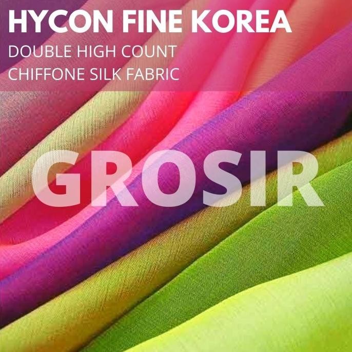 

Kain Hycon / Kain Hycon Korea / Kain Chiffon Korea Per1 Yards Grosir Best Seller