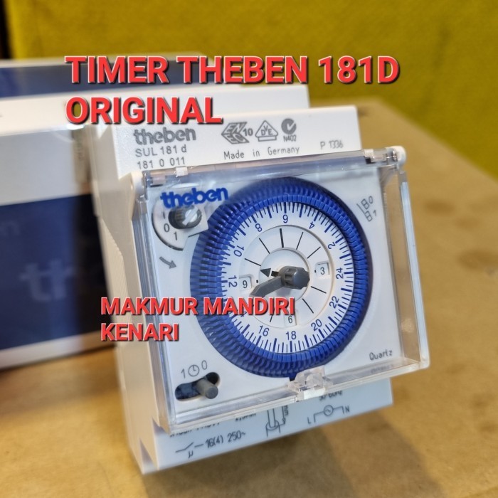 Ready TIMER THEBEN 181D ANALOG ORIGINAL THEBEN / TIMER ANALOG 181D THEBEN