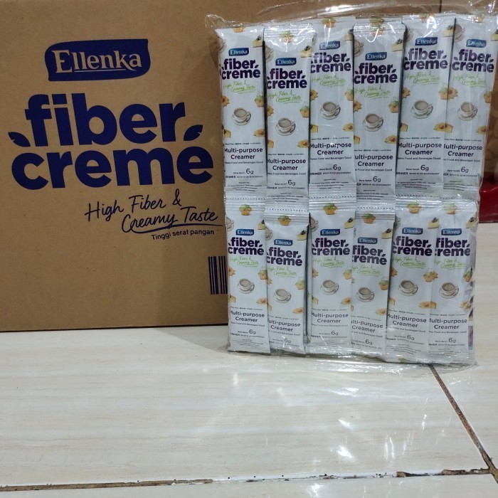 

Ready Fiber creme Ellenka isi 60 sachet (pengganti santan dan susu)