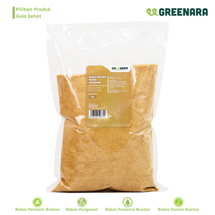 

Ready Gula Kelapa Putih 1 Kg / White Coconut Sugar