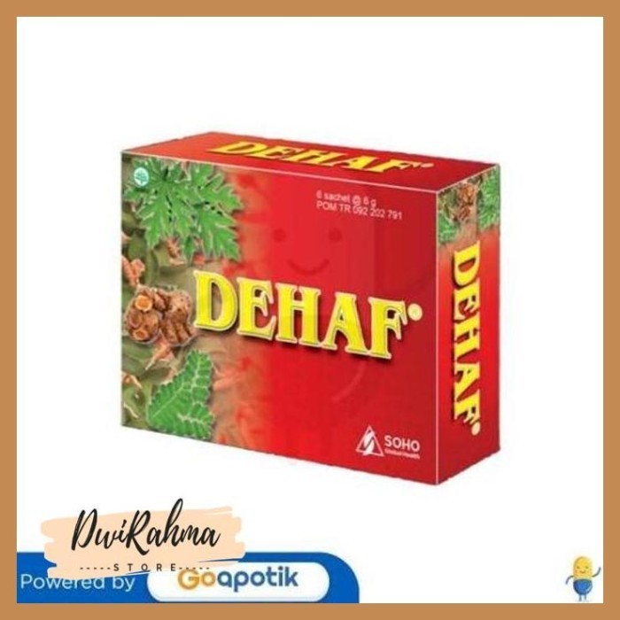 

Ready dwih11- dehaf box 6 sachet -