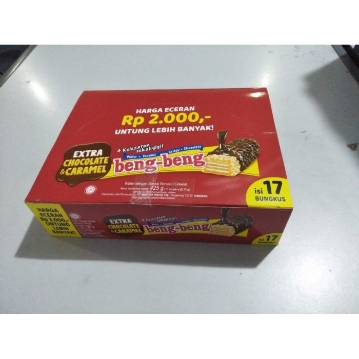 

SALE Beng Beng Chocolate Crispy Wafer 1 Box