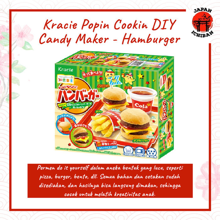 

TERBATAS Kracie Popin Cookin DIY Candy Maker Snack Anak Original Japan