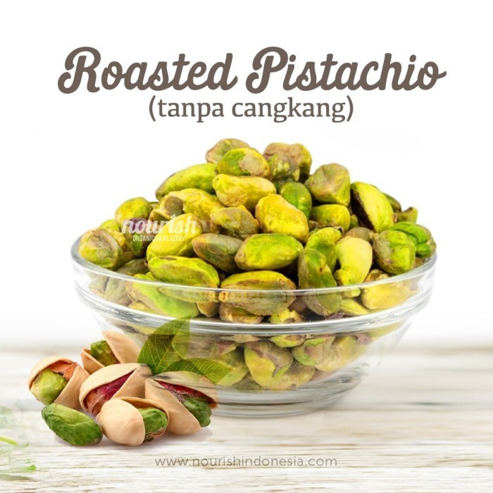 

PRODUK TERBATAS Kacang Pistachio Panggang 250g (tanpa cangkang)