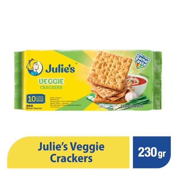 

TERBAIK Julies Vegie Cracker 250 gr