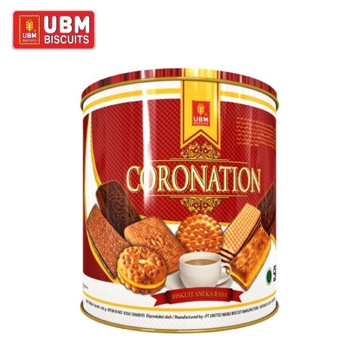 

TERPERCAYA UBM Biskuit Kaleng Assorted Coronation 450gr