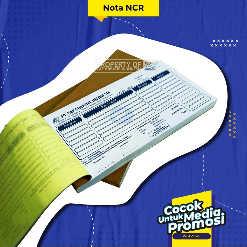 

NOTA NCR CUSTOM