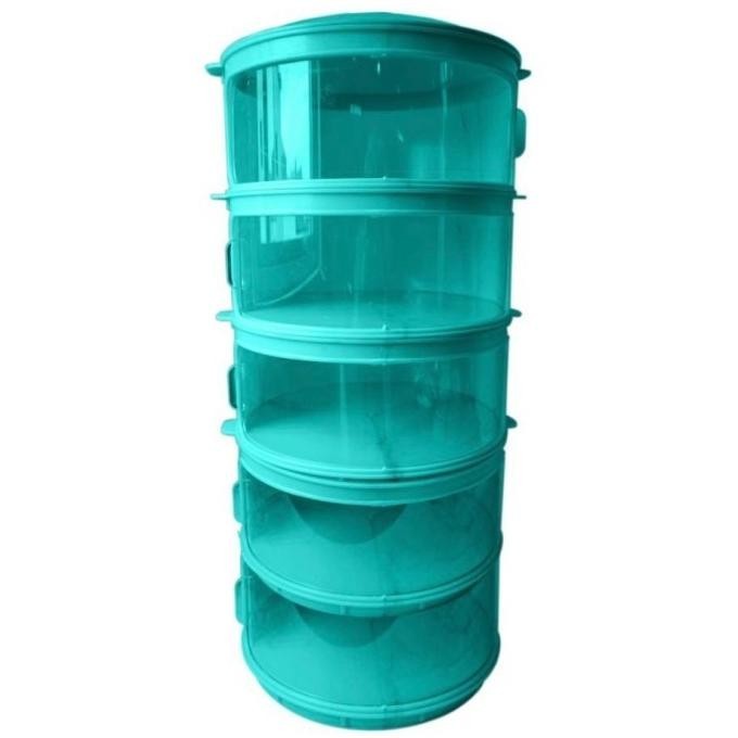 ZIV - 420 TECHNOPLAST TUDUNG SAJI TOWER TINGKAT 5 SUSUN FOOD STORAGE LILISTORE44