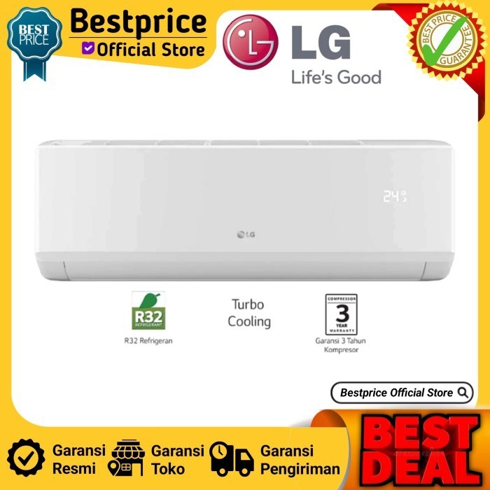 Ac 1 Pk H -09Tn4 Ac Lg 1 Pk Ac Split H09Tn4 Low Watt Garansi Resmi