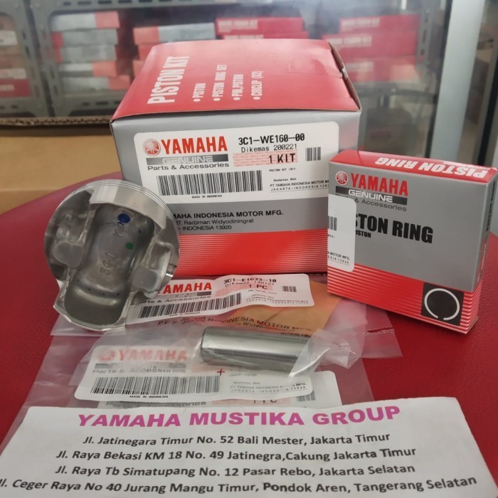 Piston Kit Vixion Old - Vixion Nvl - Jupiter Mx King - Vixion Nva Ori