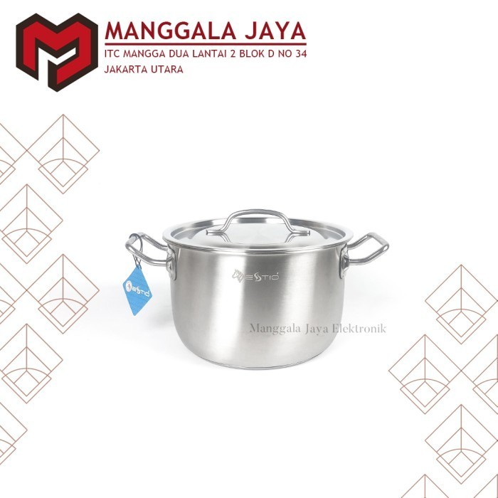 Zebra Estio Pro Sauce Pot 24 Cm 162234 / Panci Stainless Zebra